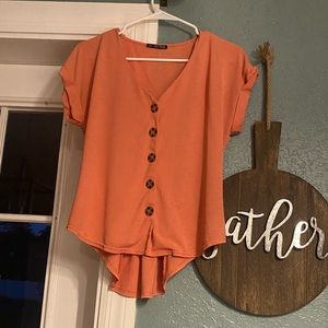 Salmon Blouse